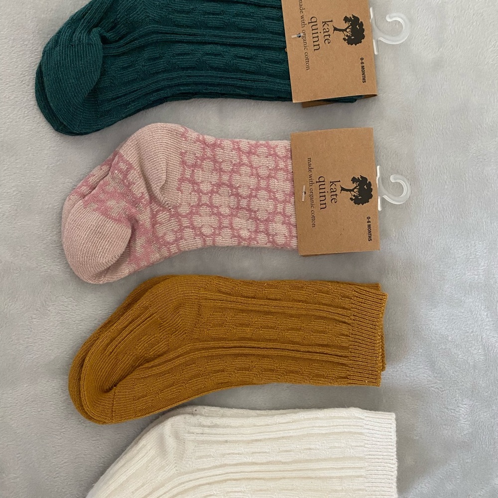 Kate Quinn socks 0-3M bundle